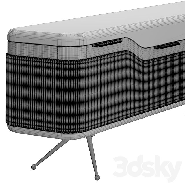 Chest of drawers Spectr 3DSMax File - thumbnail 3