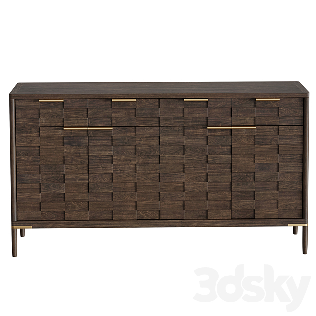 Chest of drawers Textures 3ds Max - thumbnail 2