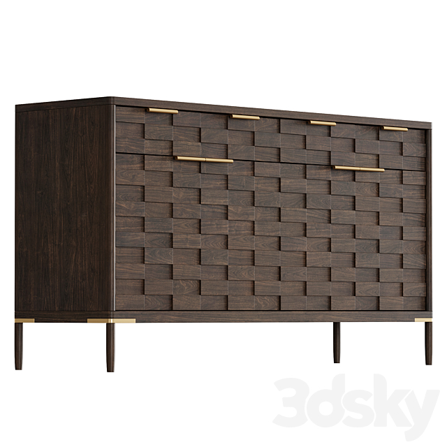 Chest of drawers Textures 3ds Max - thumbnail 3