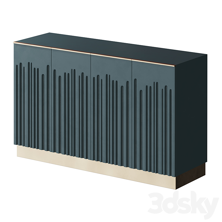 Chest of Drives Wille Koza Home 3DS Max Model - thumbnail 1