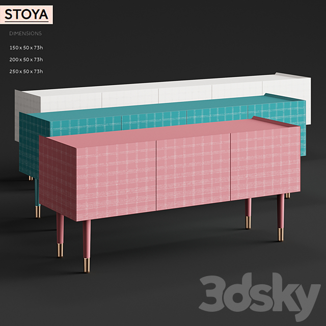 chest of miniforms STOYA 3DSMax File - thumbnail 1