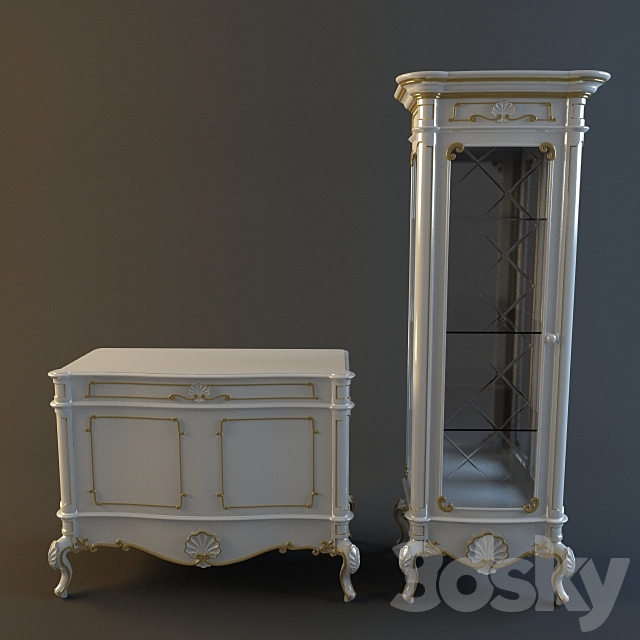 chest showcase rampoldi 3DSMax File - thumbnail 1