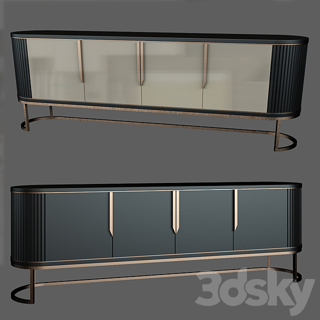 Chests of art deco _026 3DSMax File - thumbnail 1