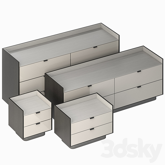 Chests of drawers & Sideboards Darren 3DSMax File - thumbnail 1