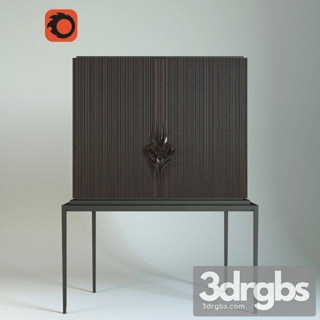 Chez Harrods Cabinet 3dsmax Download - thumbnail 1