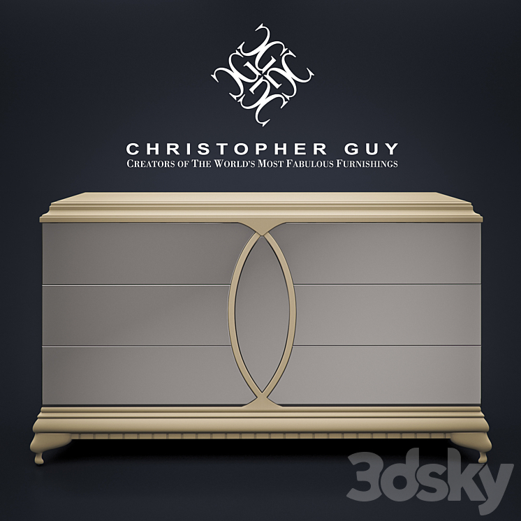 Christopher Guy – Commode 3DS Max - thumbnail 1