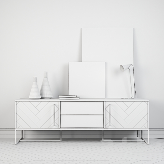 Class Sideboard. Dutchbone 3DSMax File - thumbnail 3