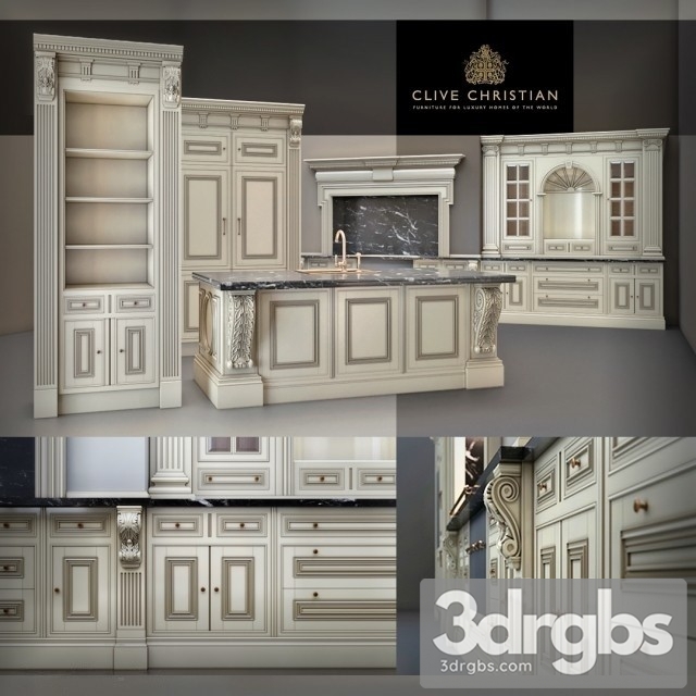 Clive Christian Architectural 3dsmax Download - thumbnail 1