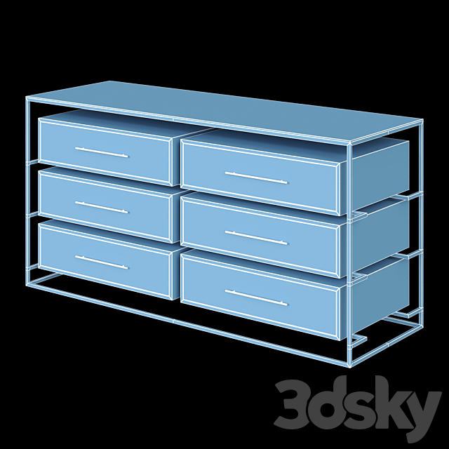 Codor Design – double row dresser 3DSMax File - thumbnail 4