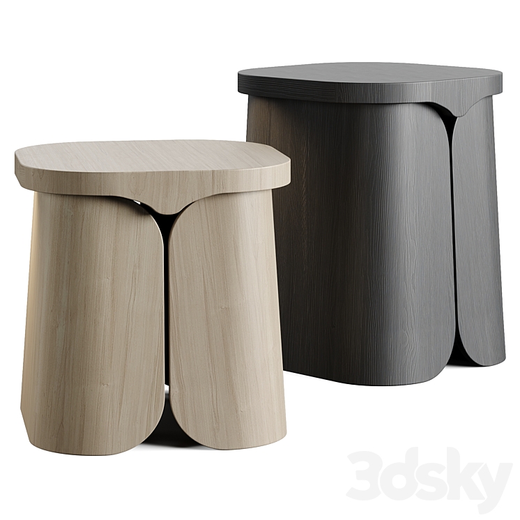 Collection Particulière MIO Side Table 3DS Max - thumbnail 1