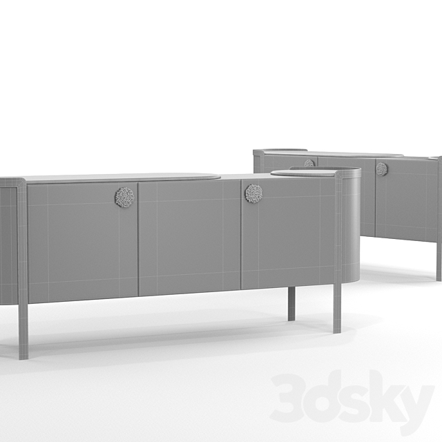 Commode DORIS Opera Contemporary 3DSMax File - thumbnail 2