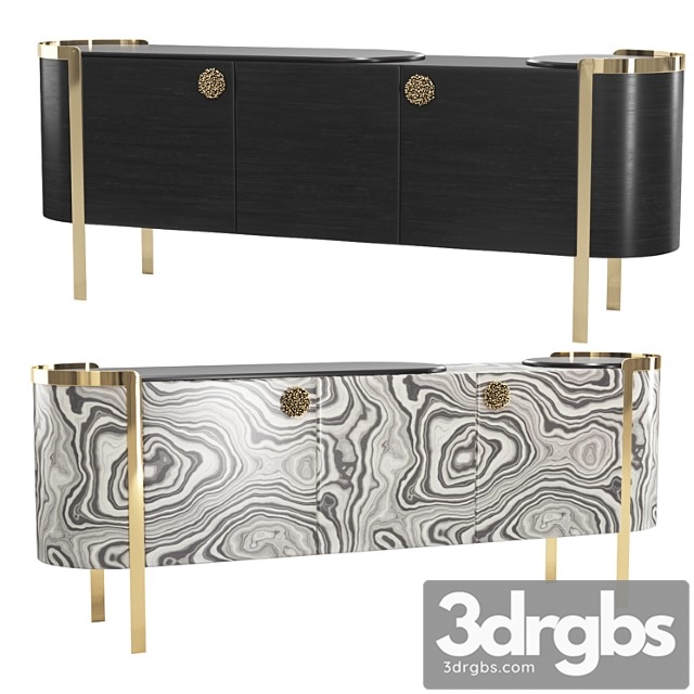 Commode doris opera contemporary_1 2 3dsmax Download - thumbnail 1