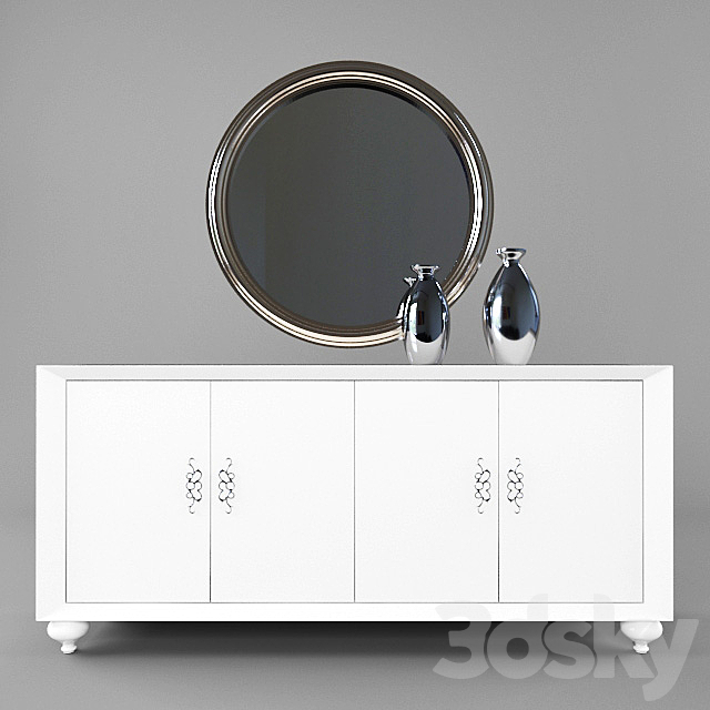 Console Mirrors 3DSMax File - thumbnail 1