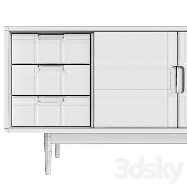 Console Skog Konstruktor Olga Olgovna 3DS Max Model - thumbnail 2