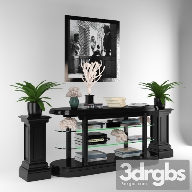 Console Table Pierce 3dsmax Download - thumbnail 1