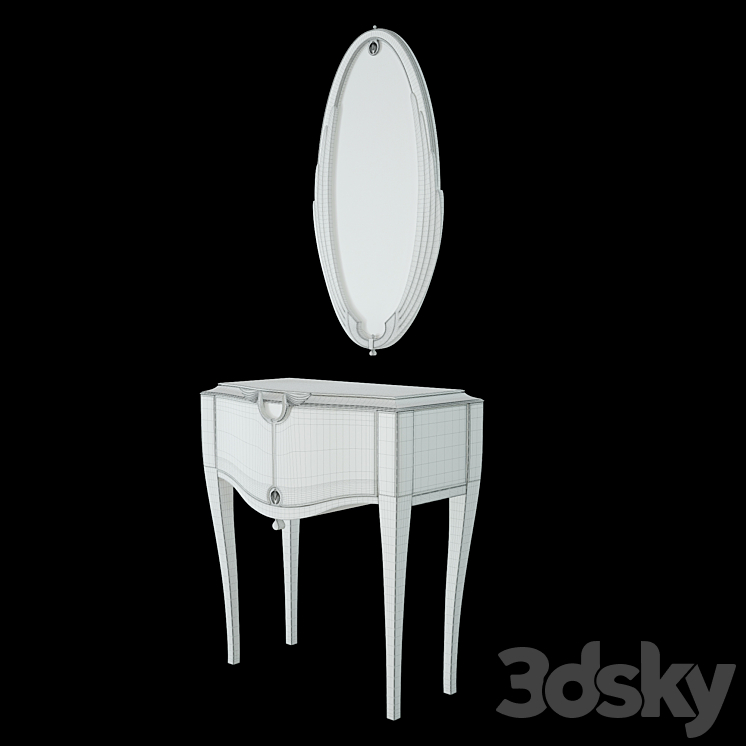 Console_Pars_ART_with_mirror 3DS Max - thumbnail 2