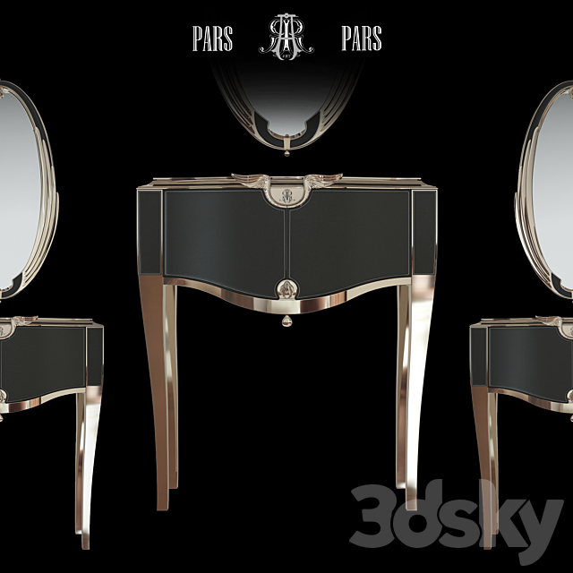 Console_Pars_ART_with_mirror 3DSMax File - thumbnail 1