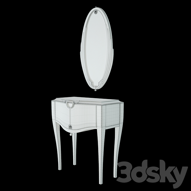 Console_Pars_ART_with_mirror 3DSMax File - thumbnail 2