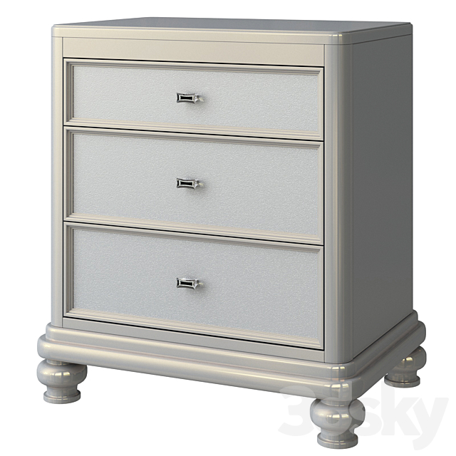 Coralayne bedside table 3DSMax File - thumbnail 1