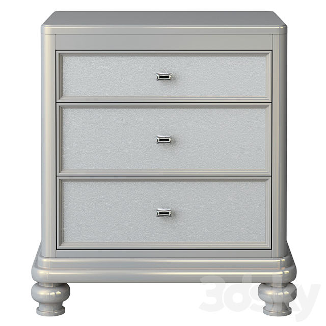 Coralayne bedside table 3DSMax File - thumbnail 2