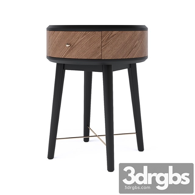 Cosmo bedside table – brave round - thumbnail 1