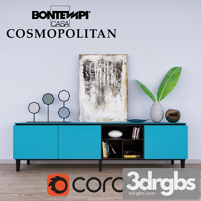 Cosmopolitan console 2 3dsmax Download - thumbnail 1