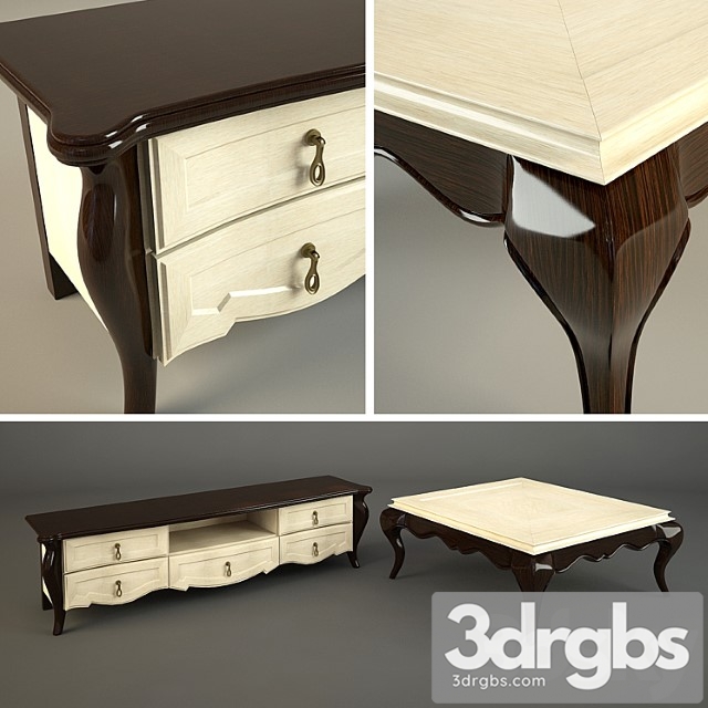 Cupboard and table 2 3dsmax Download - thumbnail 1