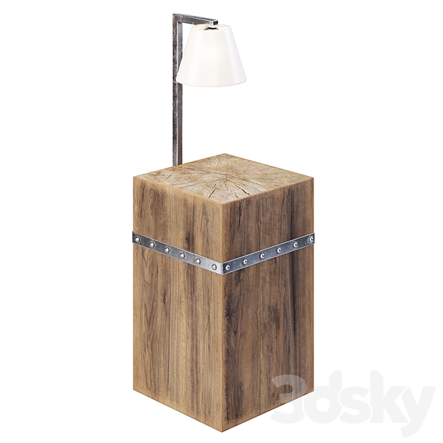 Custom Nightstand 3DSMax File - thumbnail 1