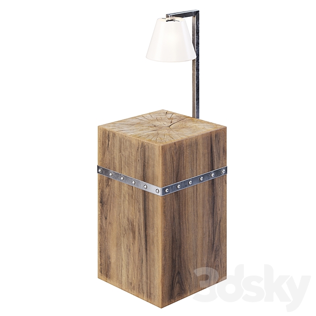 Custom Nightstand 3DSMax File - thumbnail 4