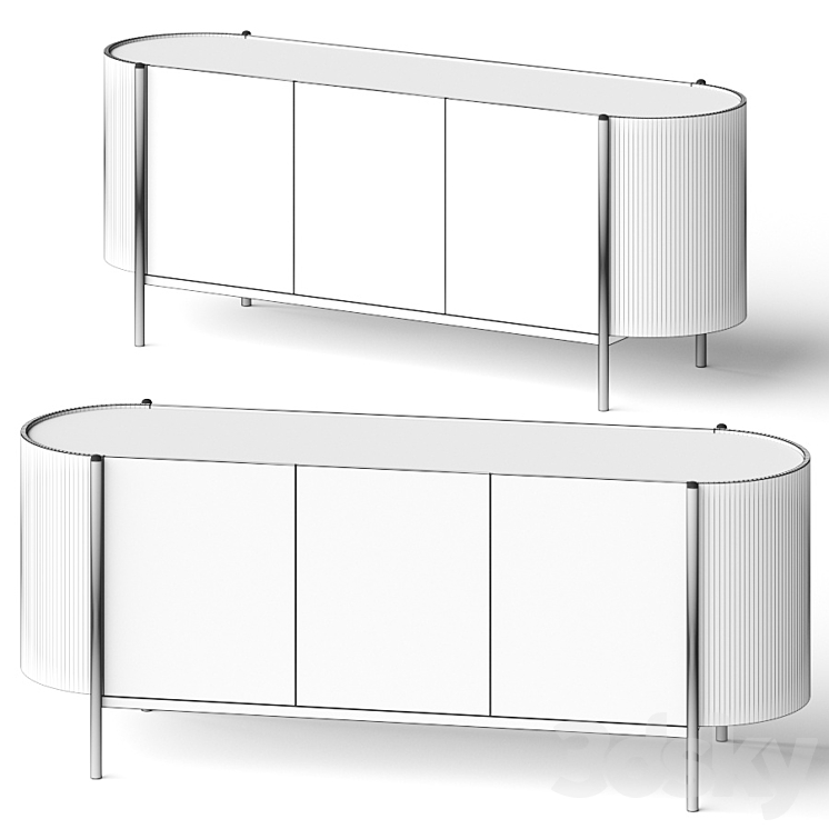 Dall’Agnese Supernova Sideboard Table 3DS Max - thumbnail 2