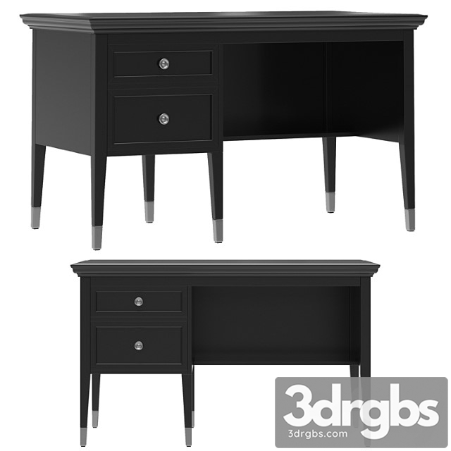 Dantone Hjome Stafford Desk With Single Bedside 3dsmax Download - thumbnail 1