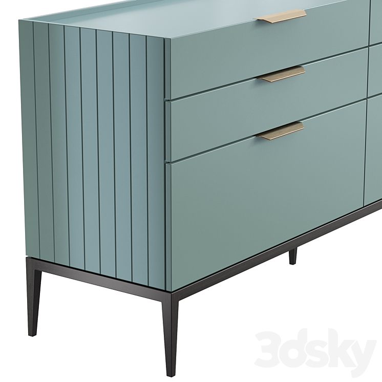 Dantone Home Chest of drawers Metropolitan 3DS Max - thumbnail 2