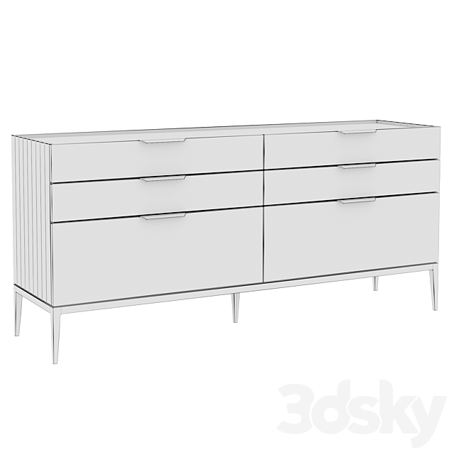 Dantone Home Chest of drawers Metropolitan 3DSMax File - thumbnail 3