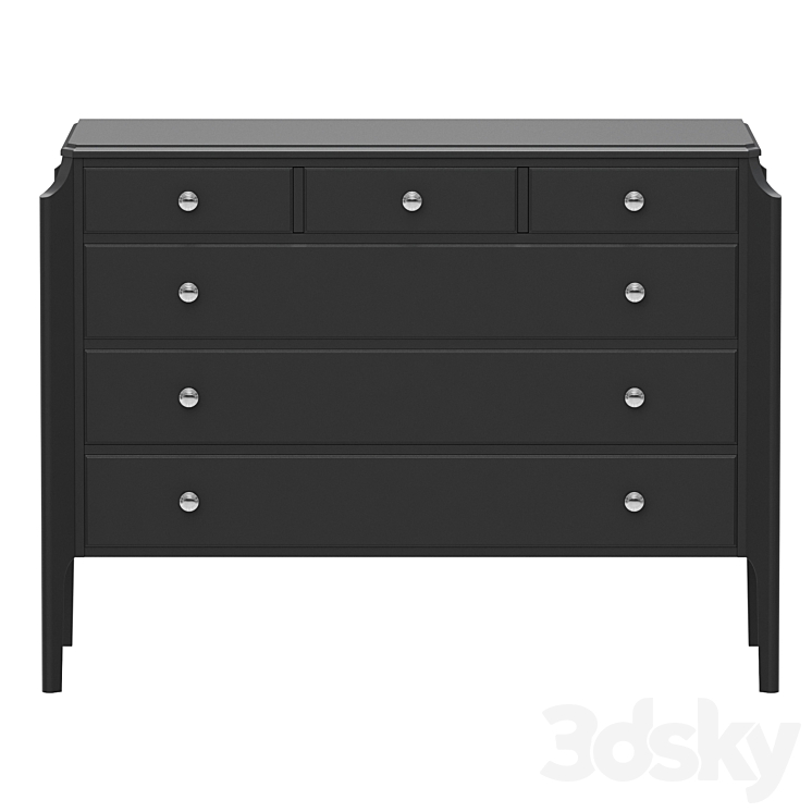 Dantone Home Dresser Le Vizage with 6 drawers 3DS Max - thumbnail 2