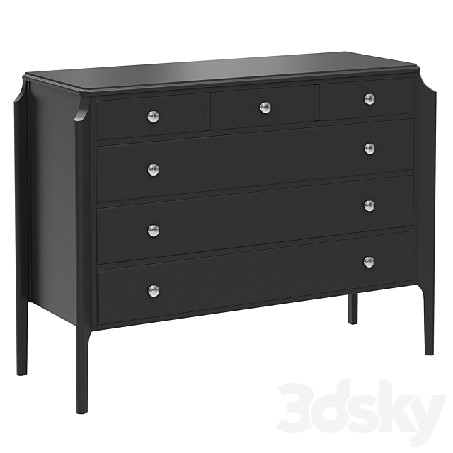 Dantone Home Dresser Le Vizage with 6 drawers 3DSMax File - thumbnail 1