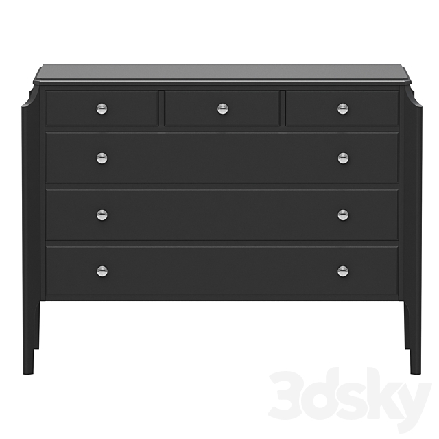 Dantone Home Dresser Le Vizage with 6 drawers 3DSMax File - thumbnail 2