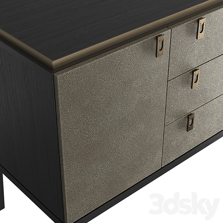 Dantone Home Glamor Chest of drawers 3DS Max - thumbnail 2