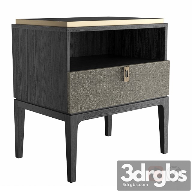 Dantone home glamour bedside table - thumbnail 1