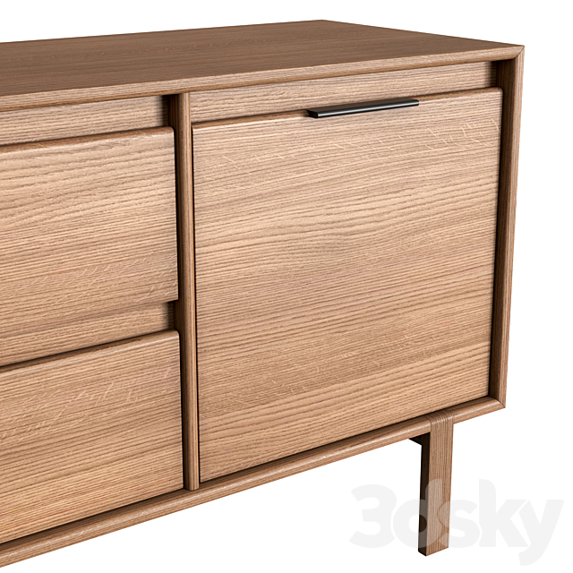 Dantone Home JP Line 6.0 Chest of drawers 3DS Max Model - thumbnail 2