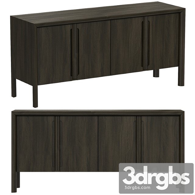 Dantone home square chest of drawers with 4 fronts - thumbnail 1