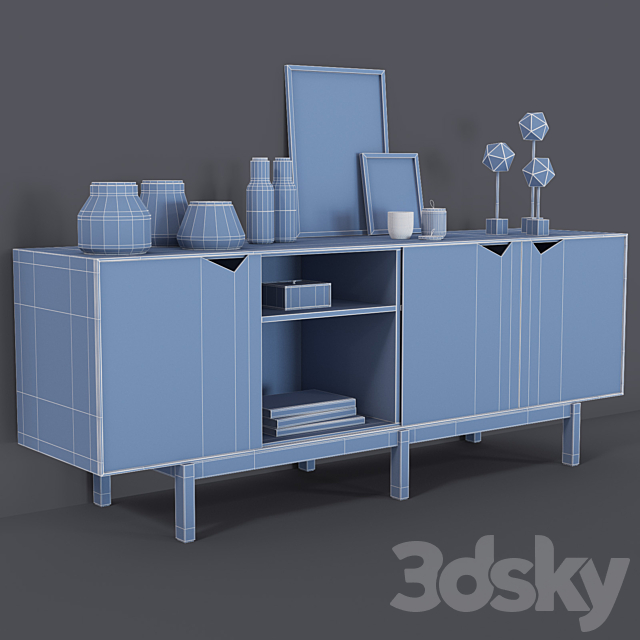 Decor_set_002 3DSMax File - thumbnail 3