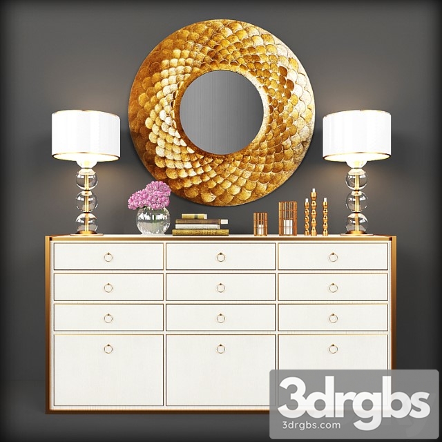 Decorative set 2 2 3dsmax Download - thumbnail 1