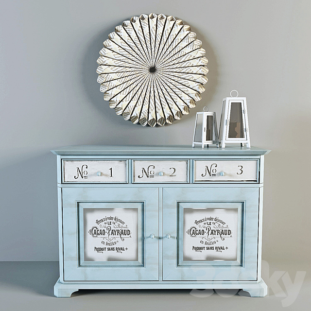 Decorative set dresser 3DSMax File - thumbnail 1