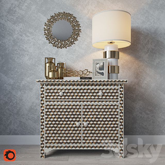 Decorative set JAYSON HOME 3DSMax File - thumbnail 1