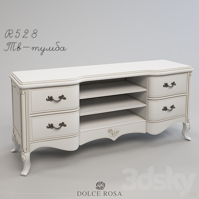 DOLCE ROSA R528 TV Cupboards 3DSMax File - thumbnail 1