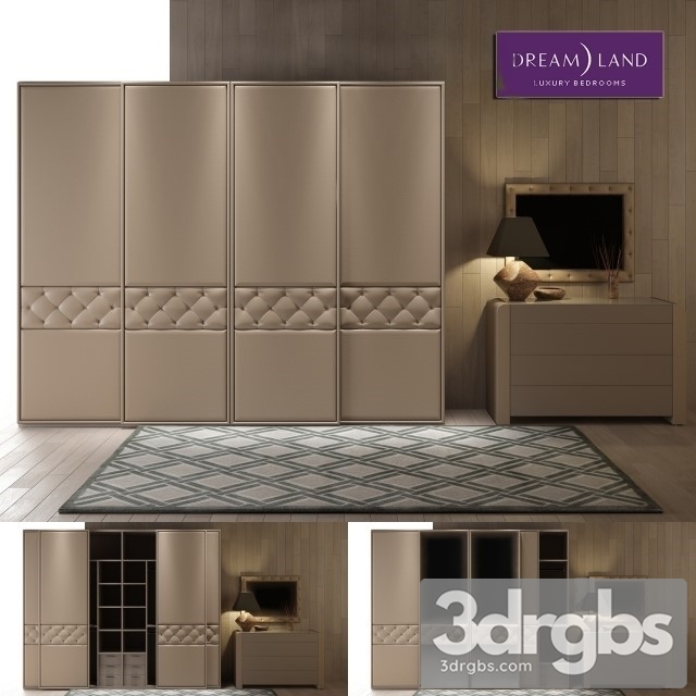 Dolores Wardrobe 3dsmax Download - thumbnail 1