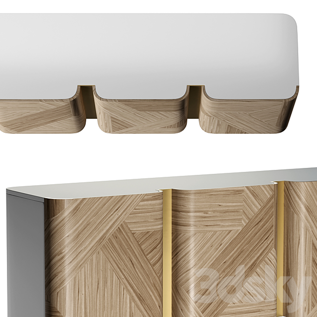 Dooq kisho sideboard 3DSMax File - thumbnail 2