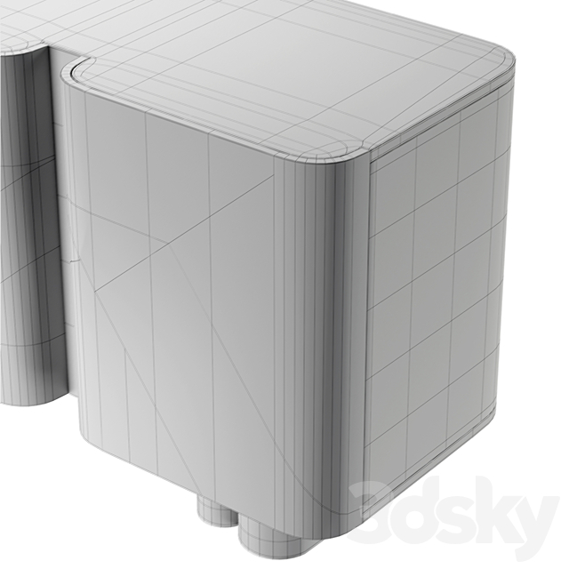 Dooq kisho sideboard 3DSMax File - thumbnail 5