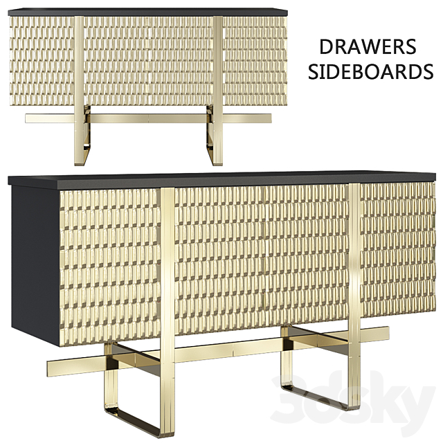 Drawers – Sideboards 3DSMax File - thumbnail 1