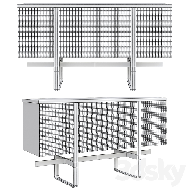 Drawers – Sideboards 3DSMax File - thumbnail 2